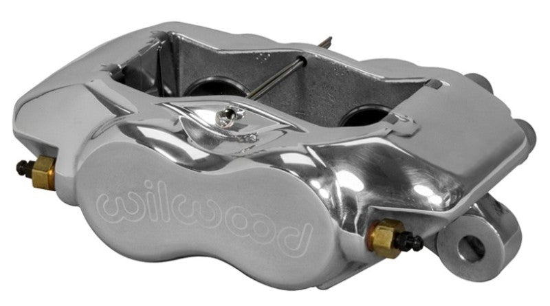 Wilwood Caliper-Forged DynaliteI Polished 1.62in Pistons .38in Disc 120-13841-P