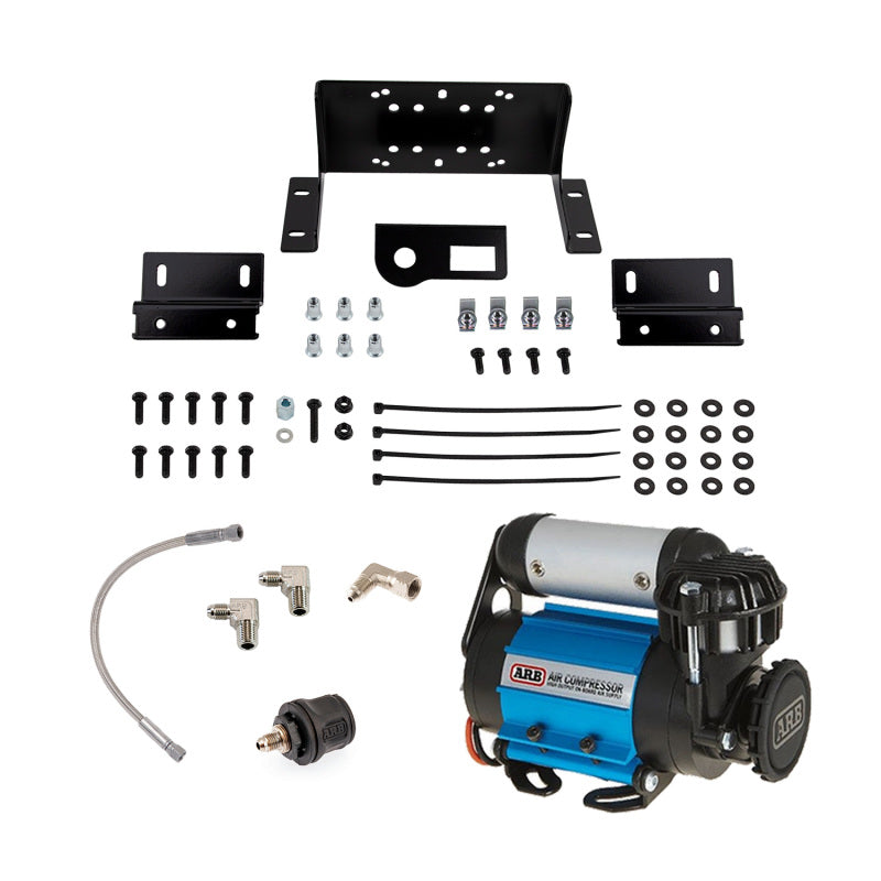 ARB High Performance Single On-board Compressor Kit 12V 19-20 Fits Ford Ranger Super Crew CKMA12RK