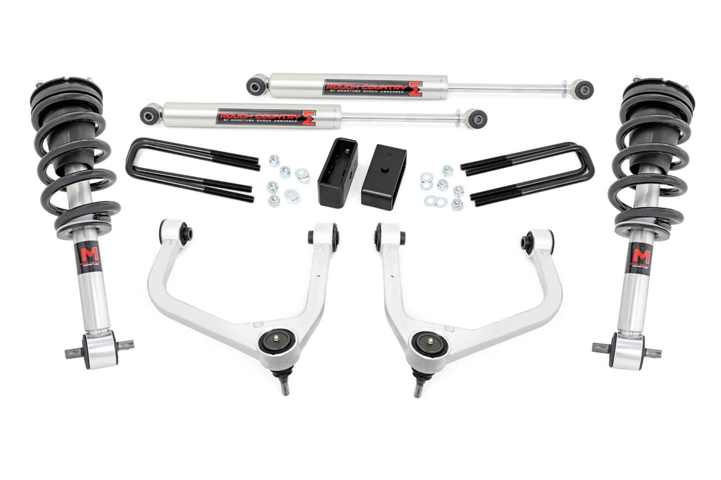 Rough Country 3.5 Inch Lift Kit M1 Struts/M1 fits gmc Sierra 1500 2Wd/4Wd (19-23) 22640