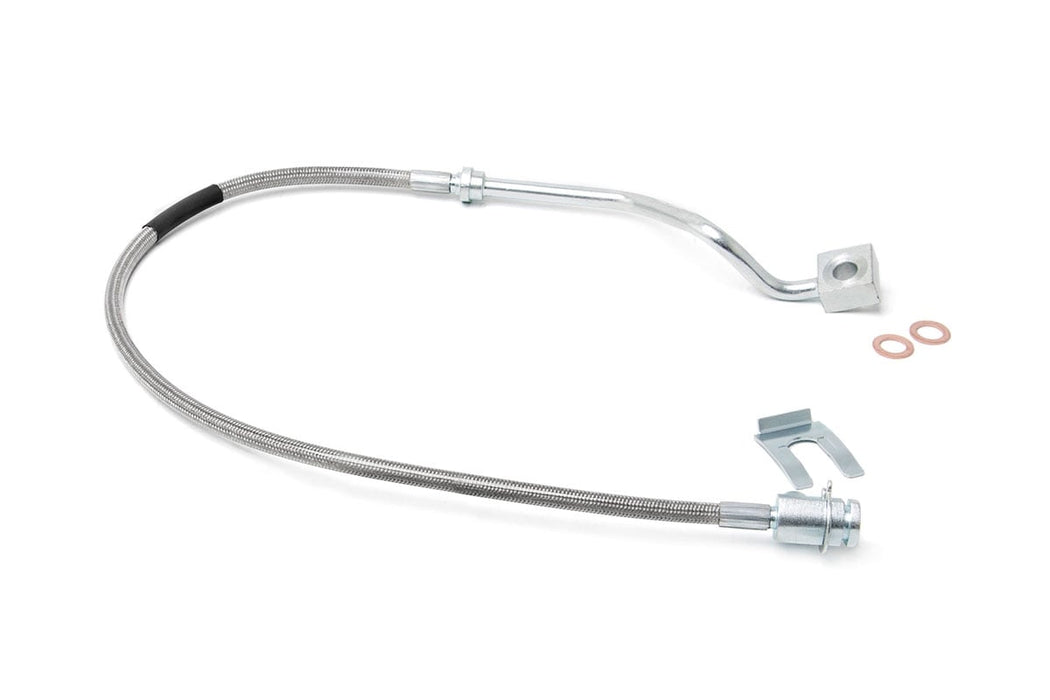 Rough Country Brake Line Stainless Rear 4-8 Inch Lift Ford F-250/F-350 Super Duty (99-04) 89713