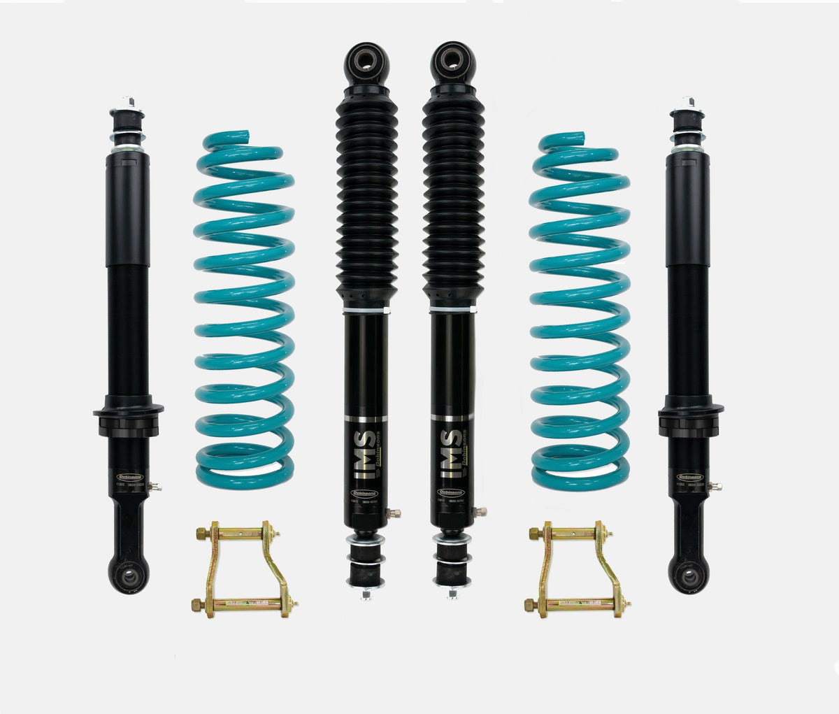 Dobinsons 1.5" to 2.0" IMS Suspension Kit for 2006-2015 Fits Mitsubishi Triton Ml/mn with Extended Rear Shackles - DSSKITIMS21ERS