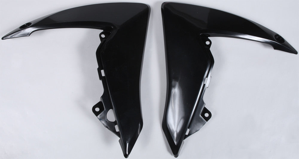 Polisport Radiator Shroud Set (BLACK) For 13-18 HONDA CRF110F