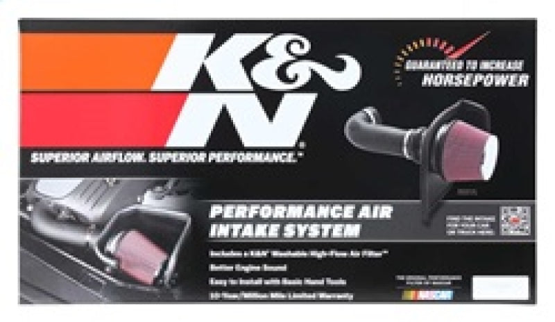 K&N 09-10 Compatible with Dodge Ram 1500 PickUp V8-5.7L Aircharger Performance Intake 63-1561