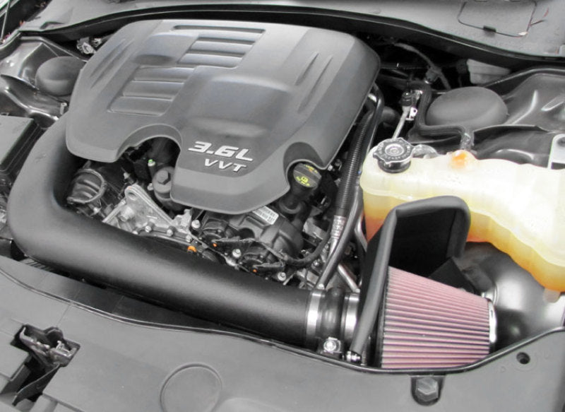 K&N 11-12 Compatible with Dodge Challenger/Charger / 11-12 Chrysler 300 3.6L V6 Aircharger Performance Intake 63-1564