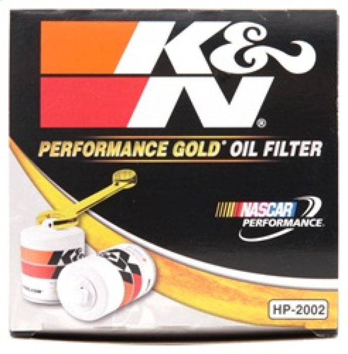 K&N Oil Filter OIL FILTER; AUTOMOTIVE HP-2002