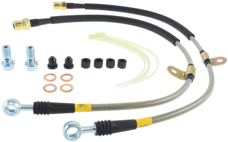 StopTech Stainless Steel Front Brake Lines 12-14 Ford Raptor 950.61022