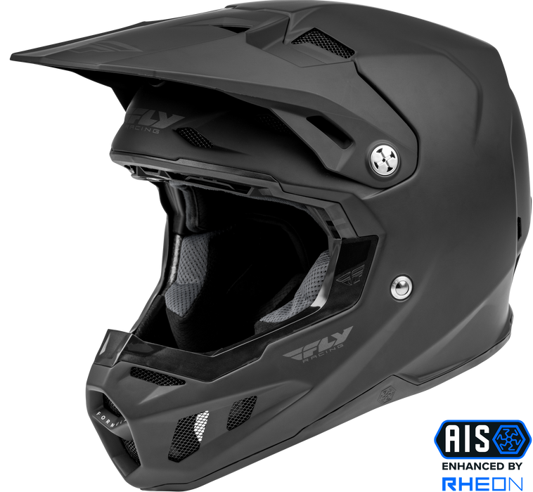 Fly Racing Youth Formula CC Solid Helmet (Matte Black, Youth Large)