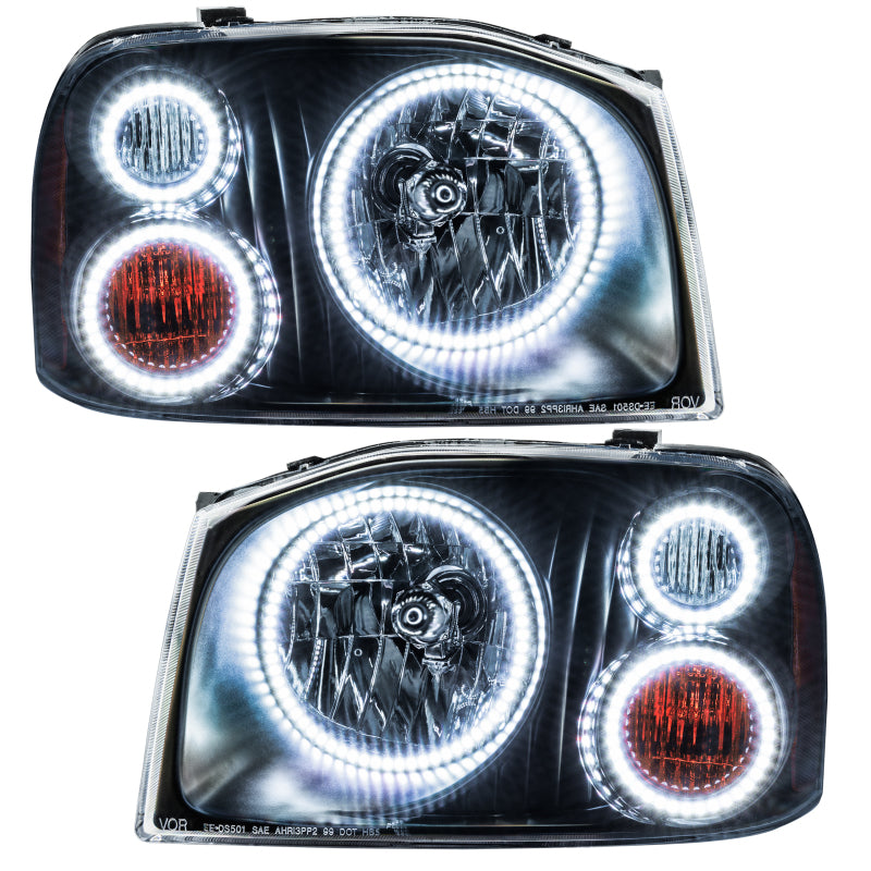 Oracle 01-04 Compatible with Nissan Frontier SMD HL Triple Halo White SEE WARRANTY 8905-001