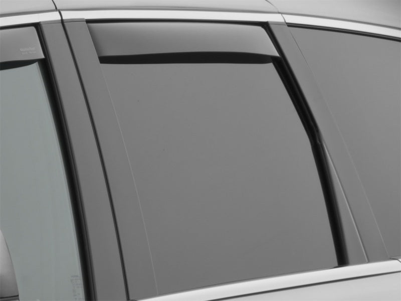 WeatherTech 11+ compatible with Jeep Grand Cherokee Rear Side Window Deflectors Dark Smoke 81562