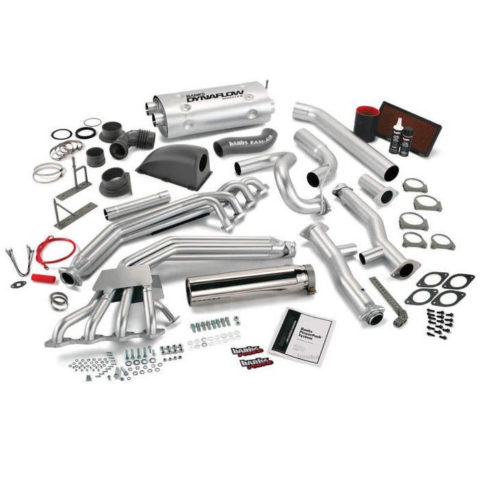 Banks Power 01-03 GM 8.1 Mh W20/22 (R-Exit) PowerPack System 49559