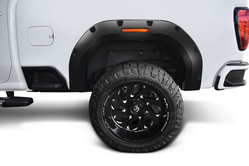 Bushwacker 20-21 GMC Sierra 2500/2500HD/3500HD (Excl. Dually) Pocket Style 4pc Flares Blk 40987-02