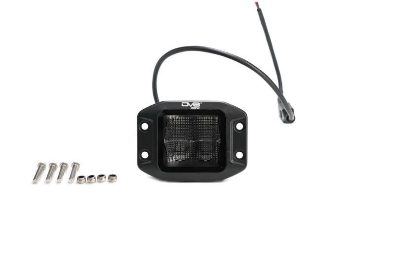 DV8 Offroad Elite Series 3in Cube LED Light 40W Spot 3W LED BE3FMW40W