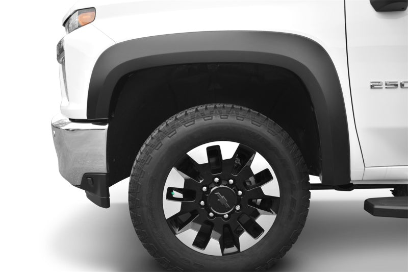 Bushwacker 2020 Chevrolet Silverado 2500/3500 Extend-A-Fender Style Flares 4pc Black 40986-02