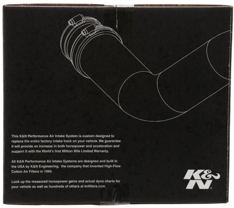 K&N 19-20 Hyundai Veloster L4-2.0L F/I Turbo Typhoon Performance Air Intake System 69-5324TS