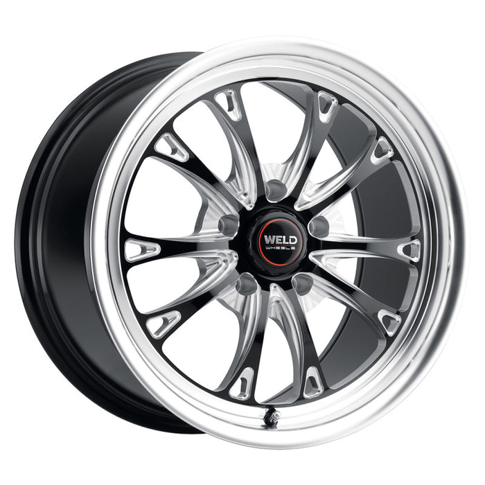 Weld S157 17X10 Belmont Drag 5X114.3 ET50 BS7.50 Gloss Black MIL Dia 78.1 S15770067P50