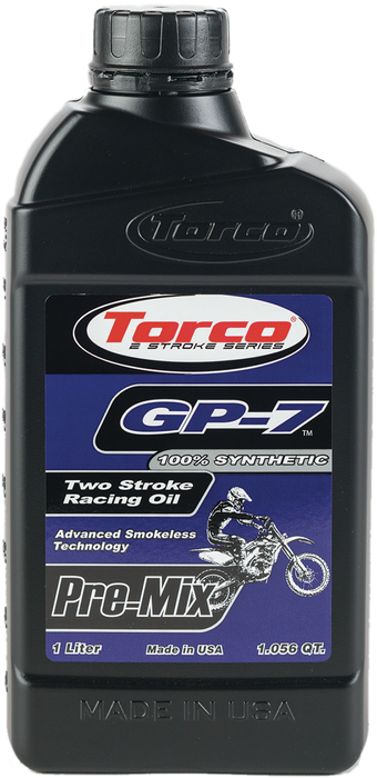 Torco GP-7 2-Stroke Motorcycle Racing Pre-Mix Oil