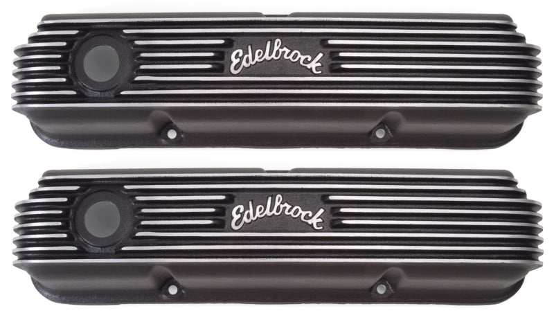 Edelbrock Valve Cover Classic Series Ford 1958-1976 FE V8 Black 41623