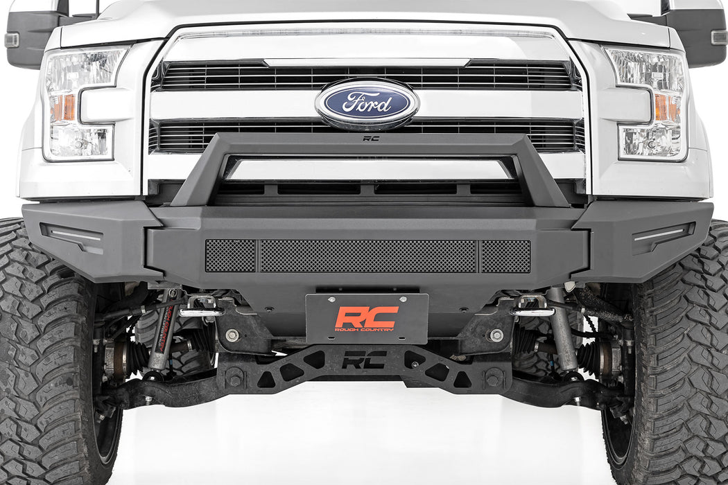 Rough Country Modular Bumper W/Skidplate Front Ford F-150 2Wd/4Wd (2015-2017) 10950A