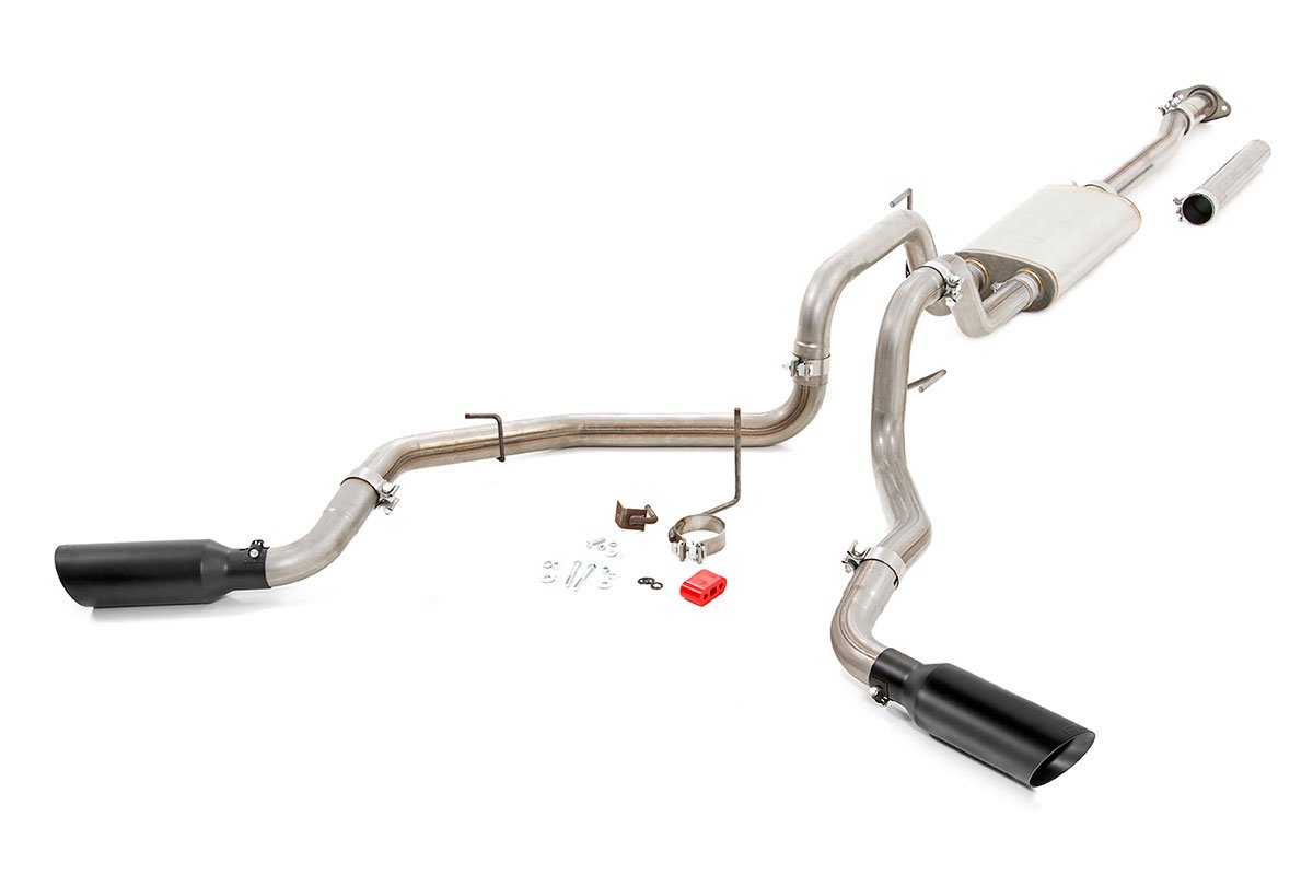 Rough Country Performance Cat-Back Exhaust No Std Cab Fits Ford F-150 (15-20) 96006