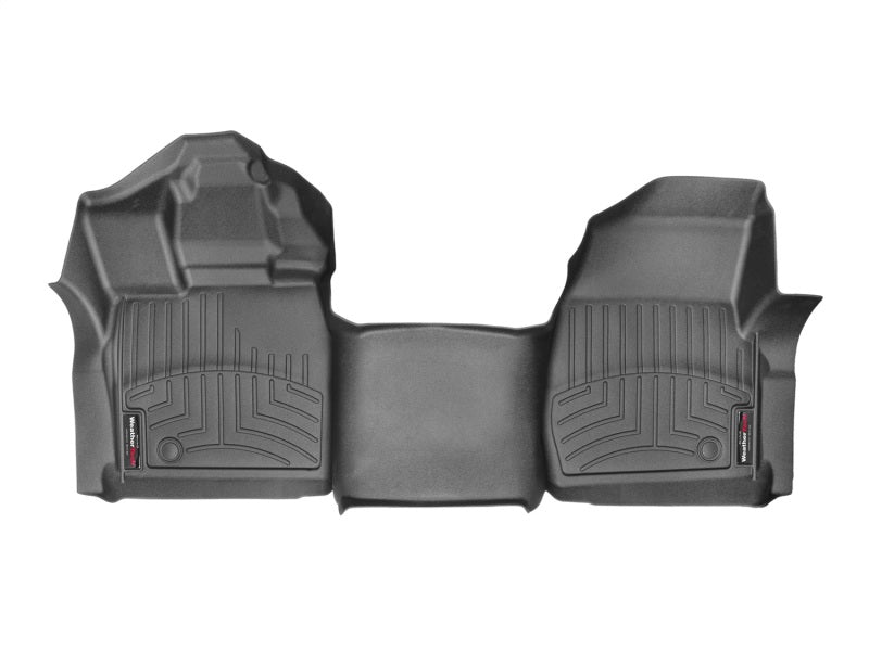 WeatherTech 16+ Ford F-150 Regular Cab Vinyl Floor Front FloorLiner-Black (Bench Seats w/o Console) 446981V