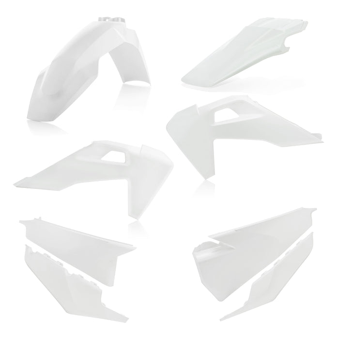 Acerbis Plastic Kit (WHITE (ORIGINAL 19)) For 19-22 HUSQVARNA FC450HQ