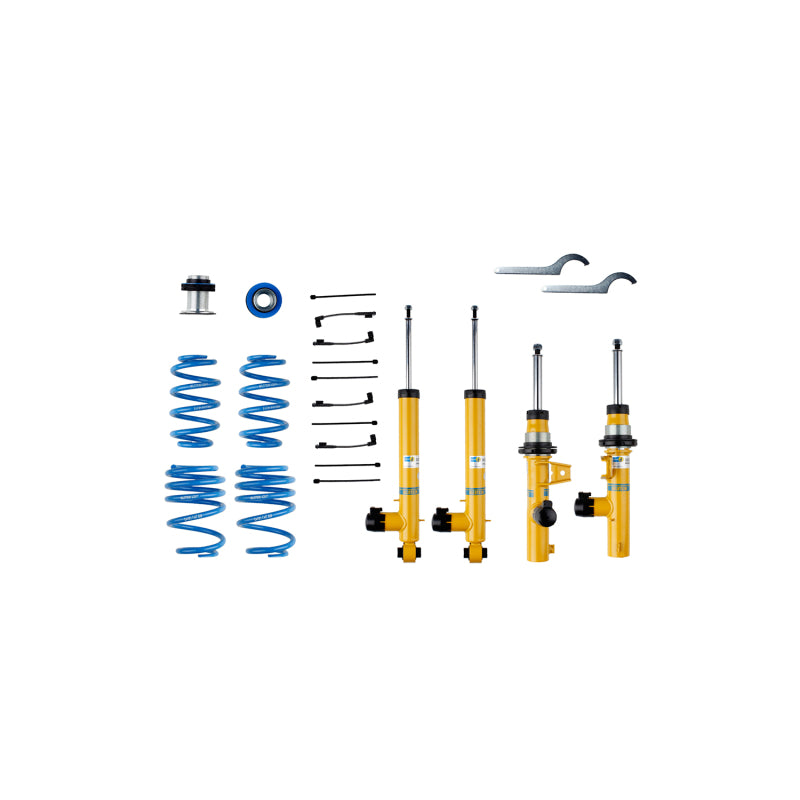 BILSTEIN B16 (Damptronic) 2021-2015 Fits Volkswagen GTI/2019-2015 Golf R Front and Rear Suspension Kit 49-255874