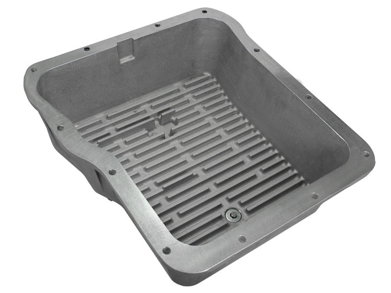 afe Transmission Pan Cover (Raw); GM Diesel Trucks 01-14 V8-6.6L (td) 46-70070