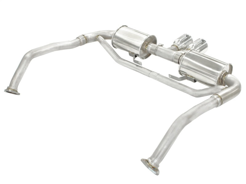 aFe ELITE 05-12 Porsche Boxster S (987.1-987.2) H6 3.4L 304SS Dual Cat-Back w/Dual Polished Tip Exht 49-36409