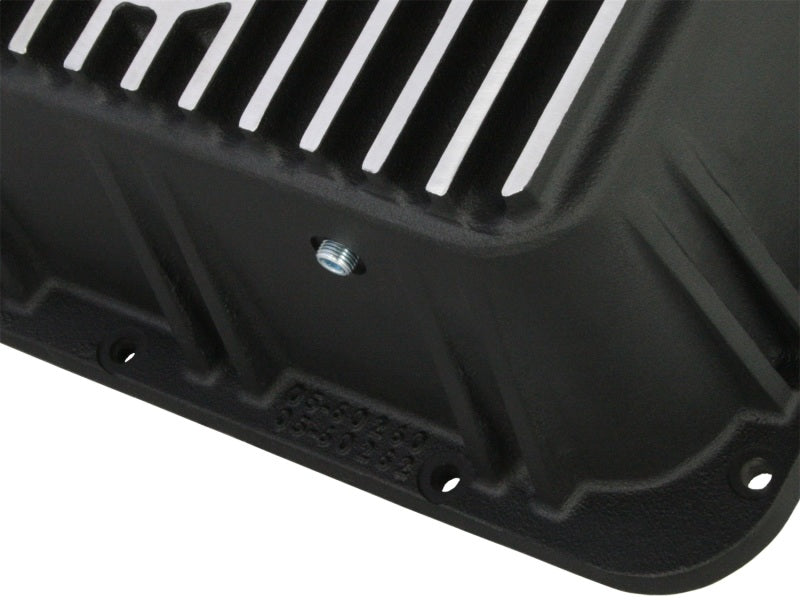 aFe Power Cover Trans Pan Machined Trans Pan GM Diesel Trucks 01-12 V8-6.6L Machined 46-70072