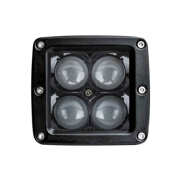 5812 001 Black Series Oracle 7D 3In. 20W Led Square Spot/Flood Light