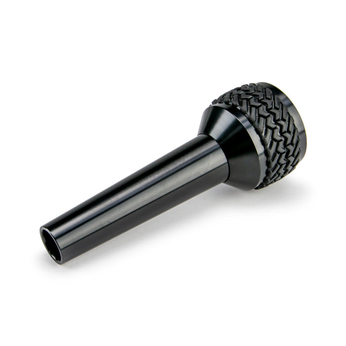 DV8 Offroad 2005-2010 compatible with Jeep TJ/JK 6-Speed Shift Knob Black Finish D-JP-180012-BK