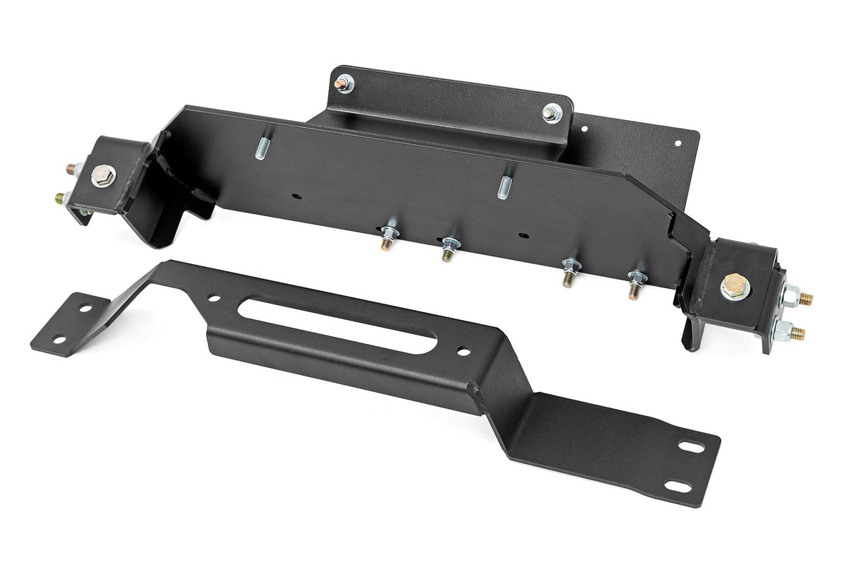 Rough Country Hidden Winch Mount Fits Ford F-250 Super Duty 2WD/4WD (2020-2022) 51119