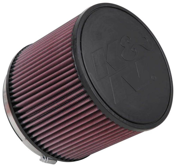 K&N Universal Rubber Filter 6in FLange ID / 7.5in OD / 6in Height / Round Straight RU-3060