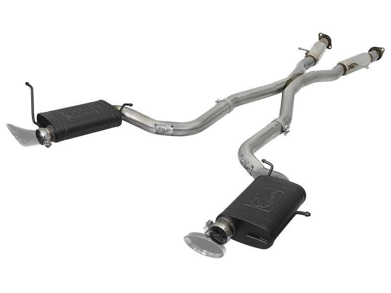 aFe MACHForce XP 12-17 compatible with Jeep Grand Cherokee WK2 SRT8 V8-6.4L 304SS Cat-Back Exhaust System 49-38059