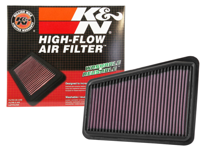 K&N 2018 Kia Stinger GT V6-3.3L Left Side Drop In Air Filter 33-5067