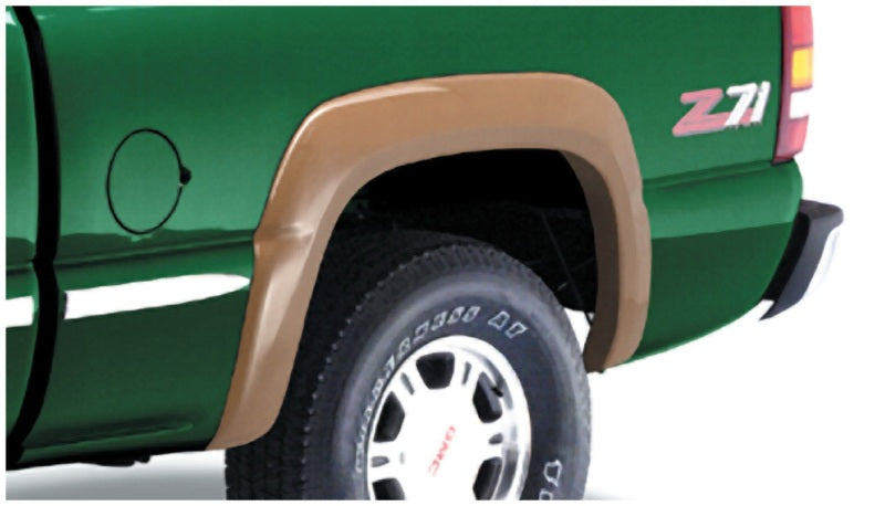 Bushwacker 07-07 Chevy Silverado 1500 Classic Fleetside Extend-A-Fender Style Flares 4pc Black 40906-02