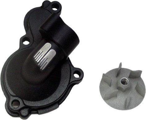 Boyesen WPK-38AB Supercooler Water Pump Cover and Impeller Kit Black