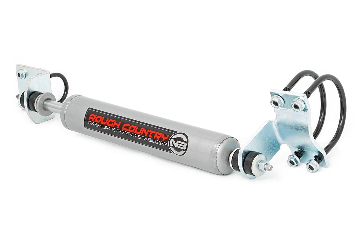 Rough Country N3 Steering Stabilizer Mono Axle Fits Ford F-350 4WD (1986-1997) 8737530