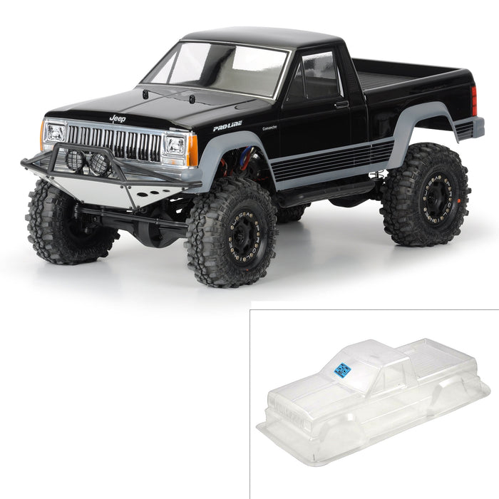 Pro-Line Racing compatible with Jeep Comanche Full Bed Clr Body12.3 Whlbs Crawler PRO336200 Car/Truck Bodies wings & Decals