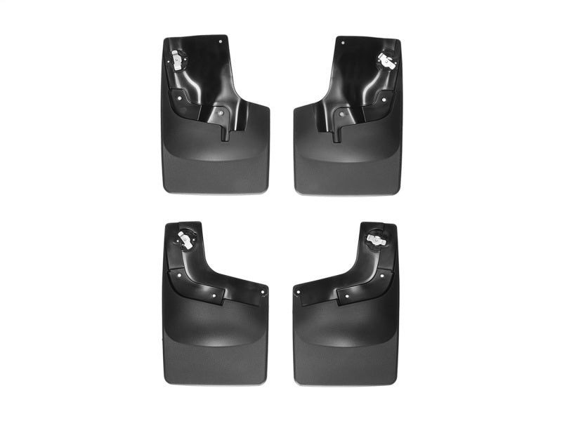 WeatherTech 2015 Chevrolet Colorado w/o Fender Flares No Drill Front & Rear Mudflaps 110049-120049