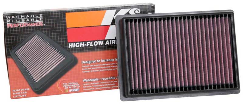 K&N 16-19 Lexus RX450H V6-3.5L F/I Replacement Drop In Air Filter 33-5079