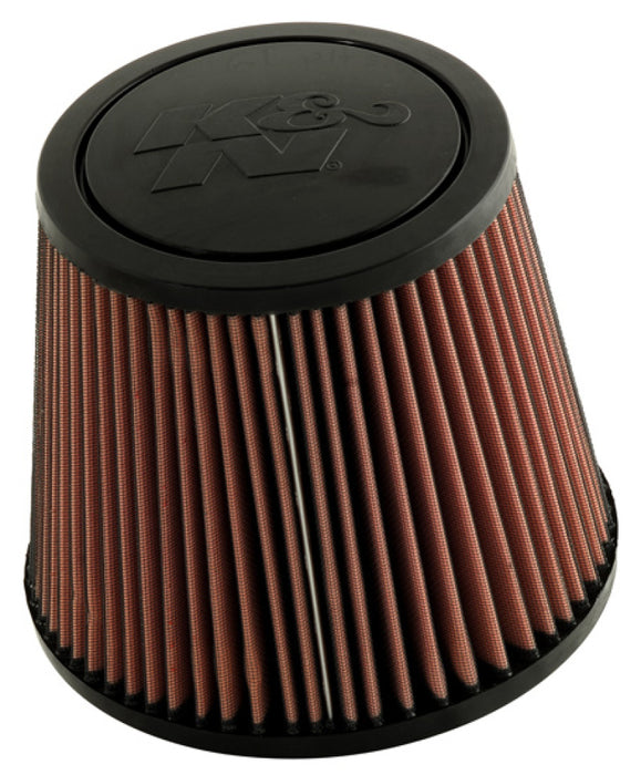 K&N Universal Rubber Filter-Round Tprd 4.875in Flange ID x 9in Base OD x 6.625in Top OD x 7.938in H RU-5172