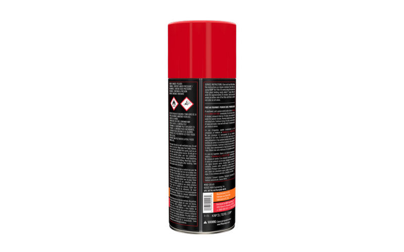 K&N Air Filter Oil: Aerosol; Restore Engine Air Filter Performance and Efficiency, 99-0516, 347g(12.25 Oz), Black