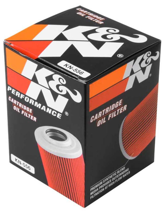 K&N Motorcycle Oil Filter: High Performance, Premium, Designed to be used with Synthetic or Conventional Oils: Fits Select Sea-Doo, Bombardier, John Deere Vehicles, KN-556