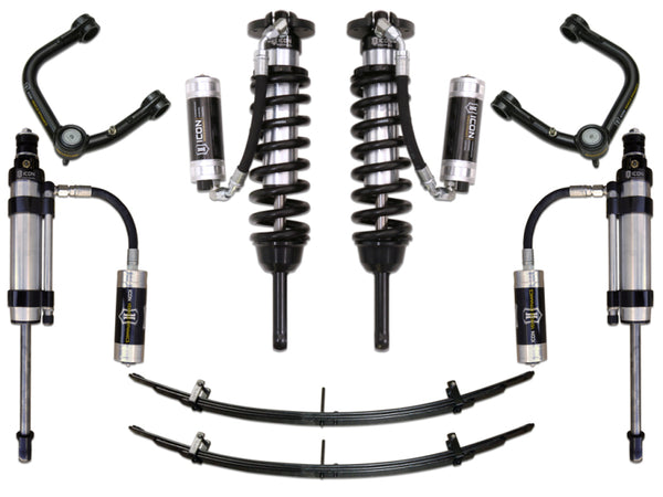 ICON 05-15 Toyota Tacoma 0-3.5in/2016+ Toyota Tacoma 0-2.75in Stg 7 Suspension System w/Tubular Uca K53007T