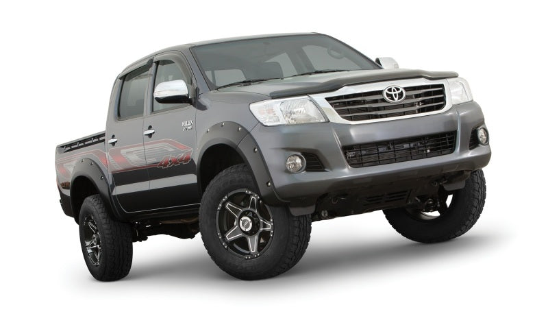 Bushwacker 11-13 Toyota Hilux Pocket Style Flares 4pc 59.8in Bed Black 31929-02