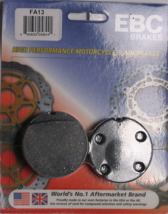 EBC Brakes FA13 Disc Brake Pad Set, Black