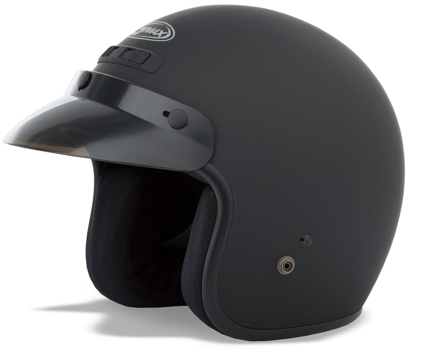 Gmax Youth Gm-2 Open-Face Helmet Matte Black Yl-Yx G102072