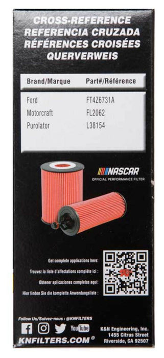 K&N Ford / Lincoln 1.938in OD x 5.5in H Oil Filter HP-7037