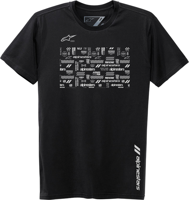 Alpinestars 1230-72109-10-L Chaotic Tee Black Lg